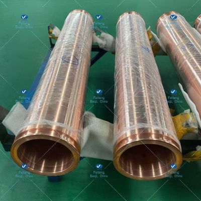 155*125*888mm Tube Shaped Copper Target High Malleability