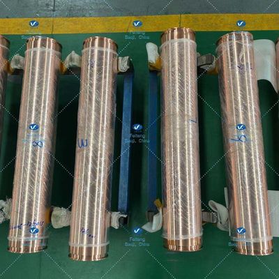 155*125*888mm Tube Shaped Copper Target High Malleability