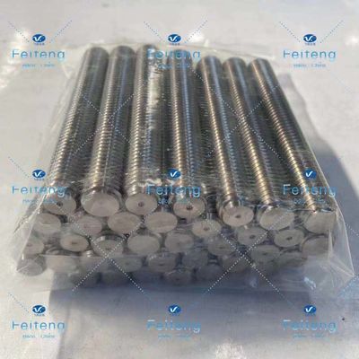 ISO9001 M14*105 Titanium Fasteners Electric Heating Surface Headless Screw